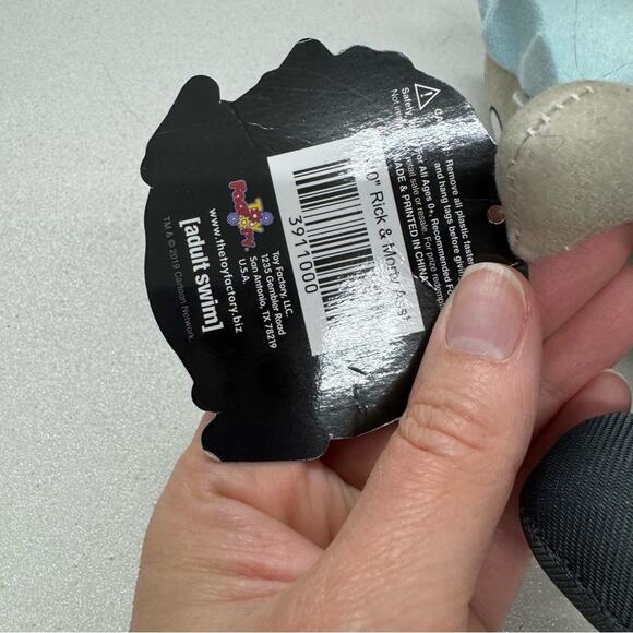 Rick & Morty Toy Factory Mini Plush 12in New Stuffed Toy - Picture 4 of 6